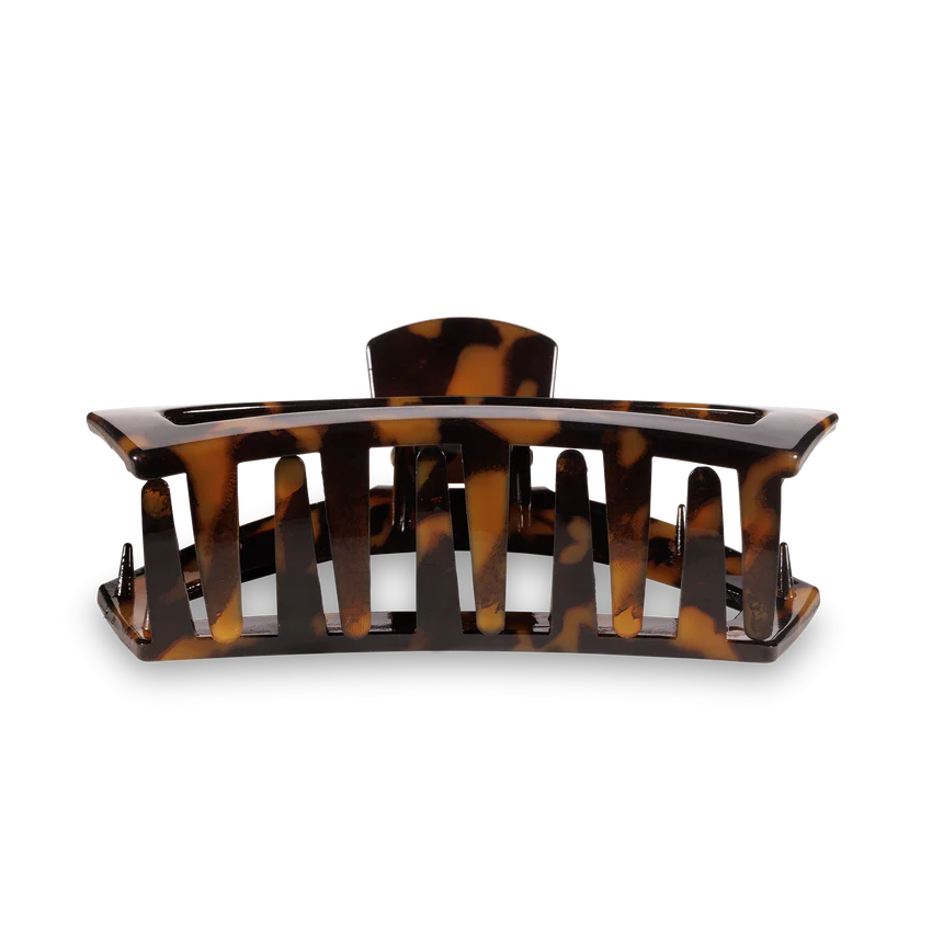 Teleties Open Hair Clip - Tortoise
