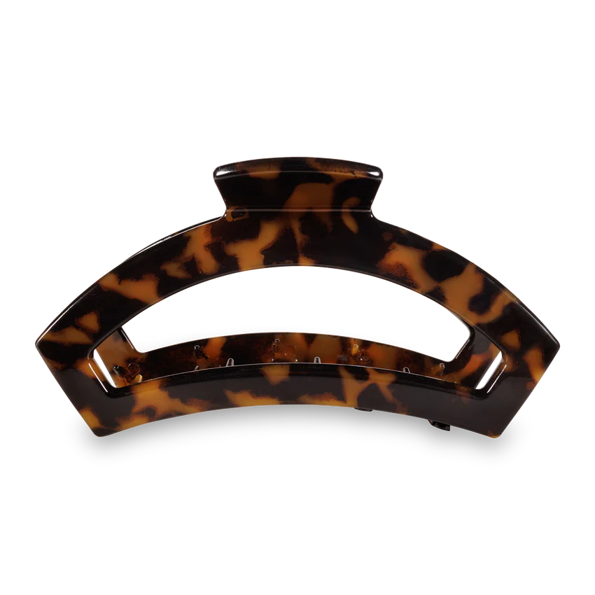 Teleties Open Hair Clip - Tortoise