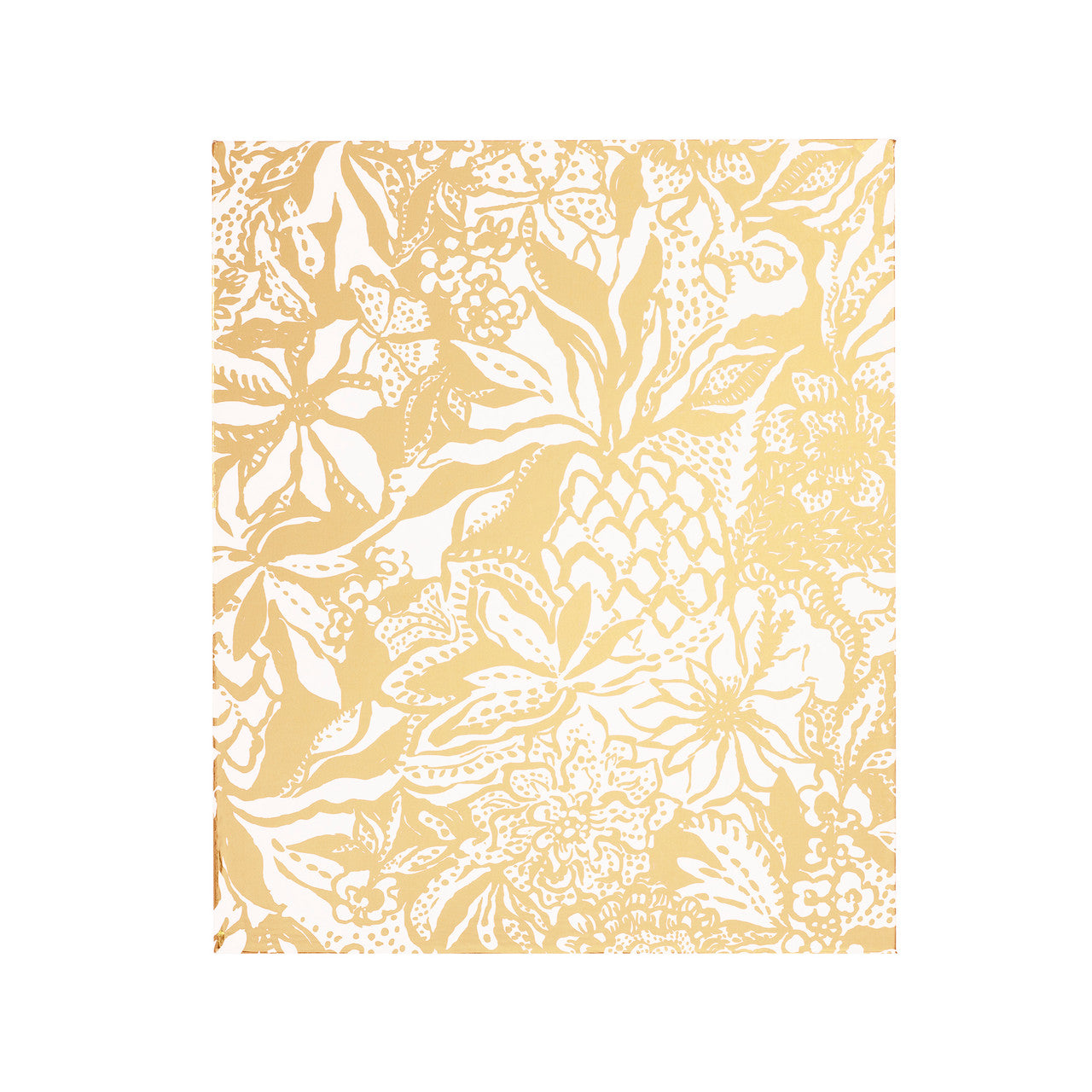 Three Ring Binder, Safari Sangria Gold