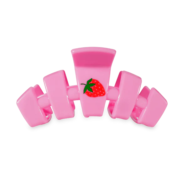 Teleties Classic Hair Clip - Handpicked Strawberry