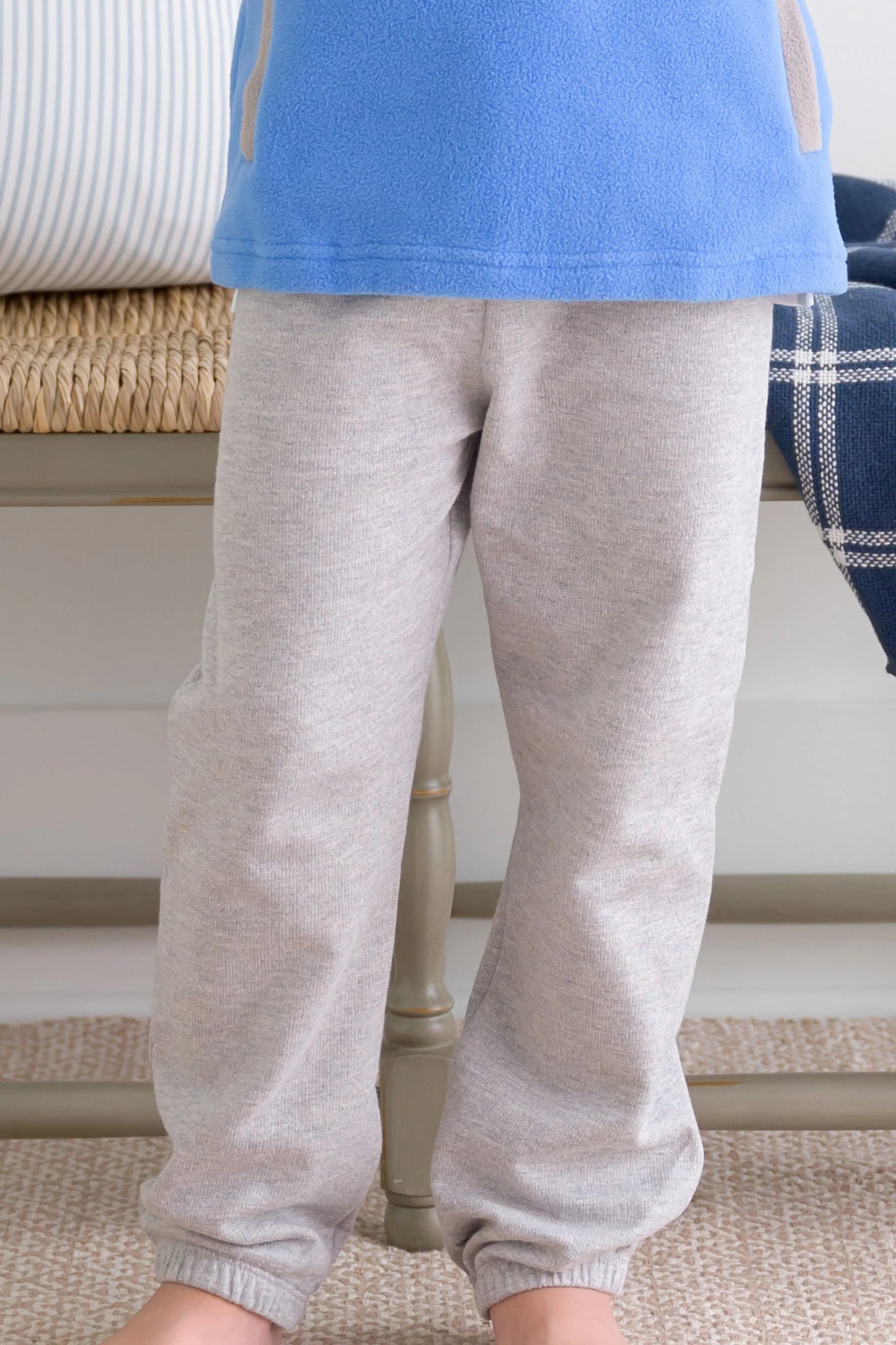 Gates Sweeney Sweatpant - Melange,
Grantley Gray