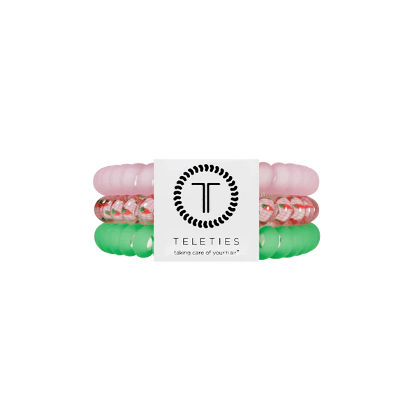 Teleties Hair Ties - Handpicked Strawberry