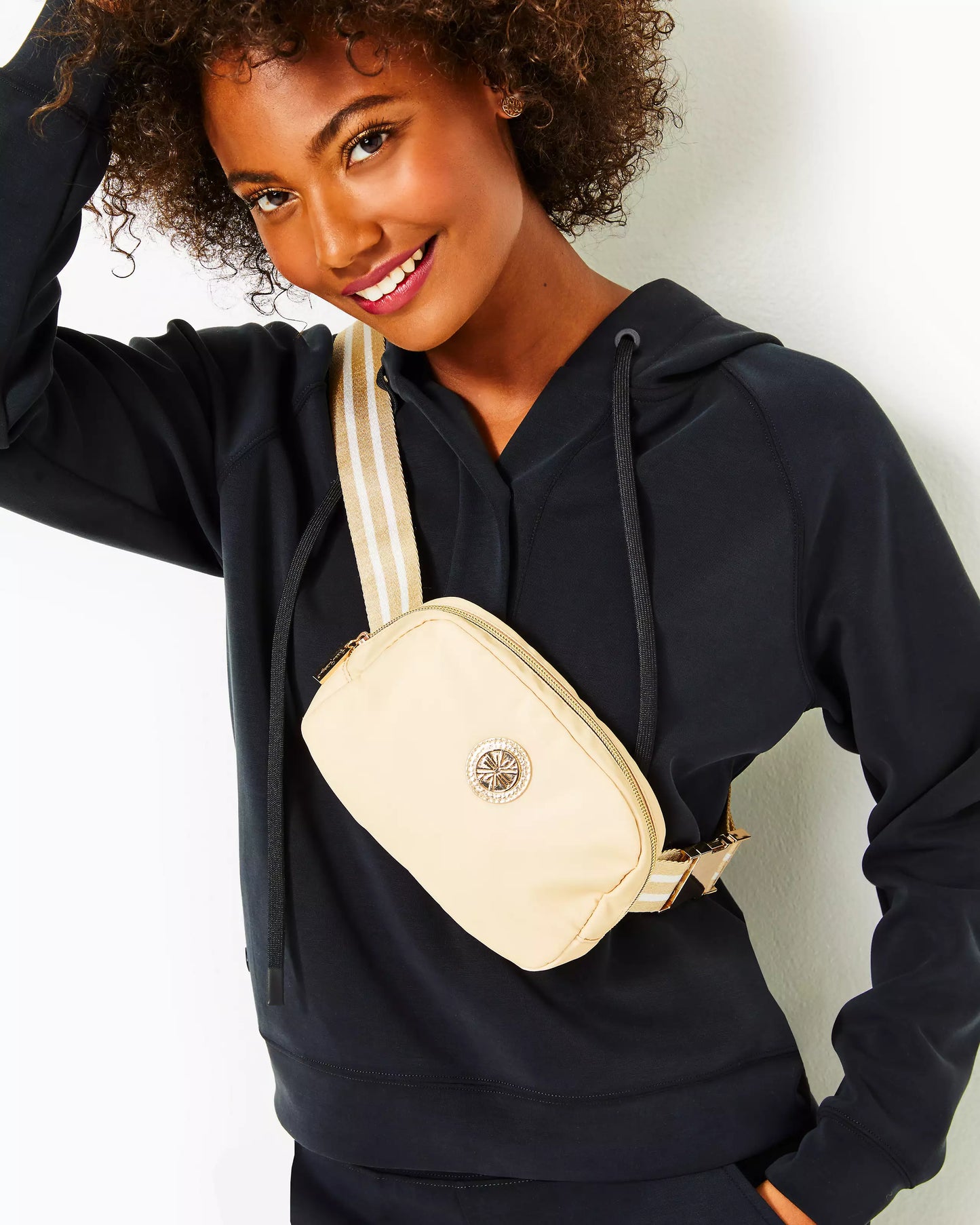 JEANIE BELT BAG, SAND BAR