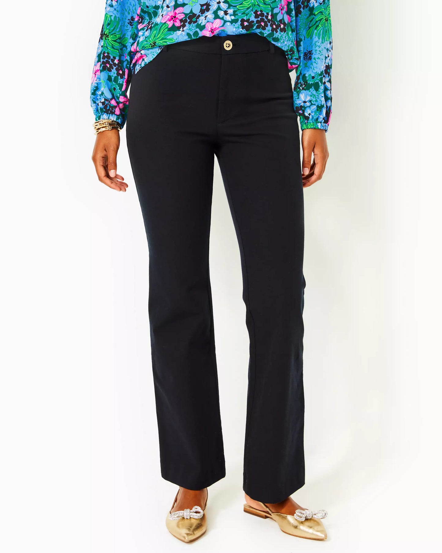 KIDMAN BI-STRETCH PANT, NOIR