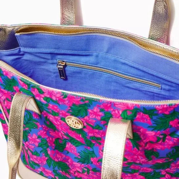 ART TOTE, CERISE PINK SAFARI SUNSET