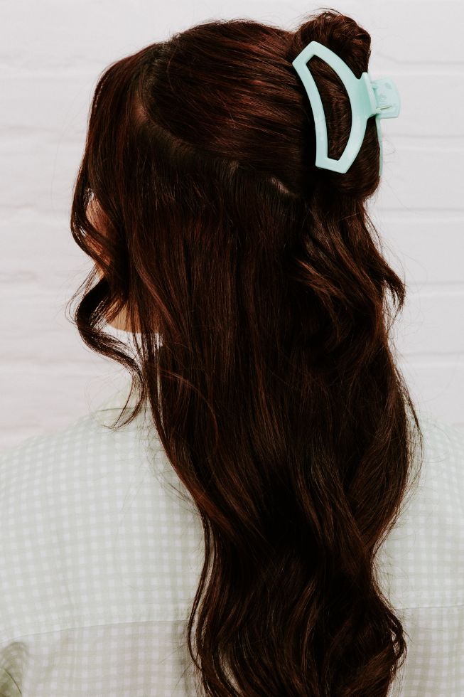 Teleties Open Hair Clip - Mint To Be