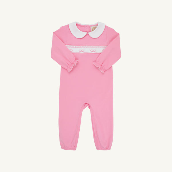 Rigsby Romper,
Hamptons Hot Pink/Worth Ave White