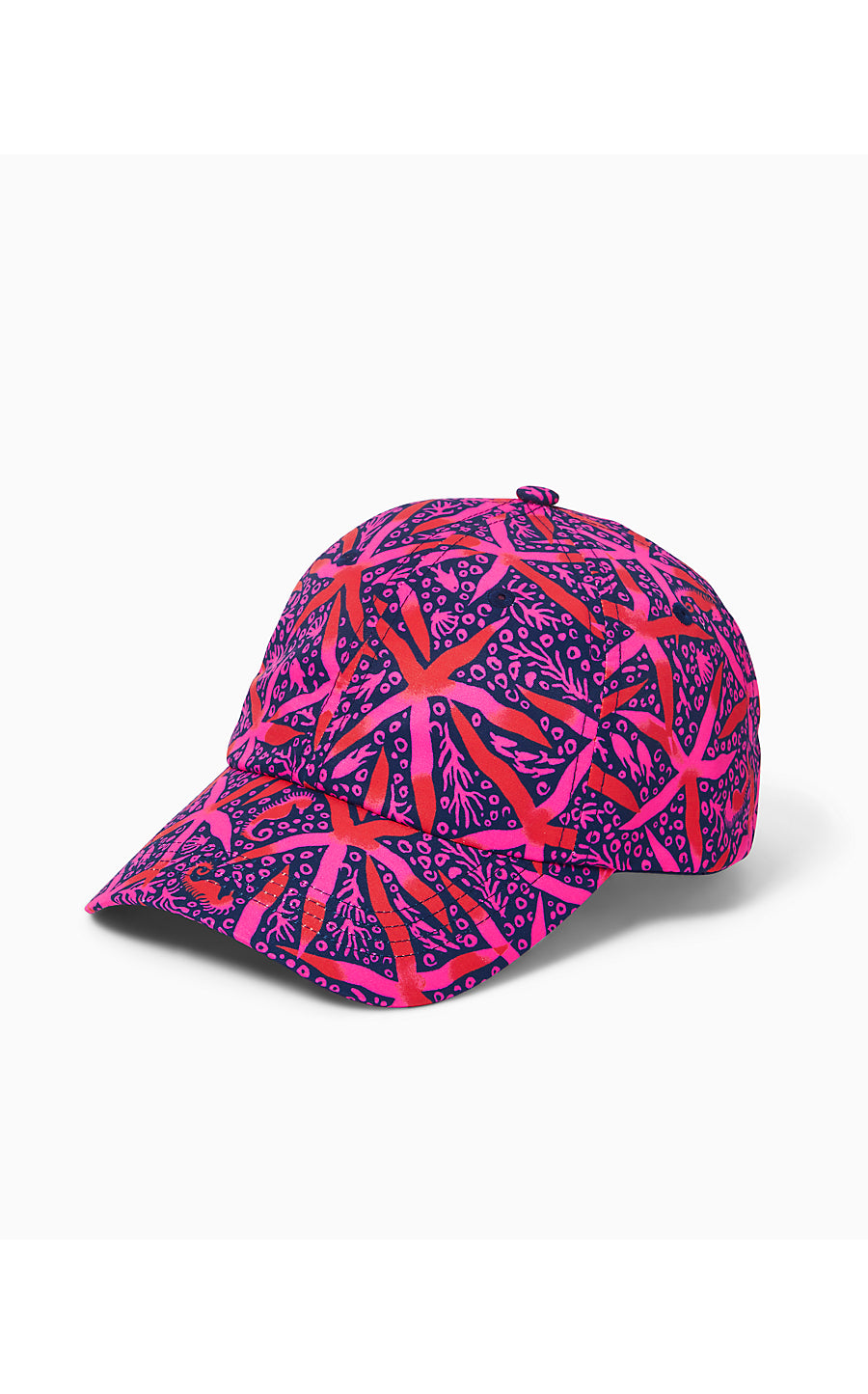 RUN AROUND HAT, PASSION FRUIT PINK STAR SEARCHING