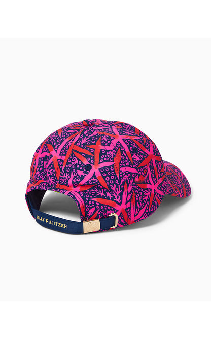 RUN AROUND HAT, PASSION FRUIT PINK STAR SEARCHING