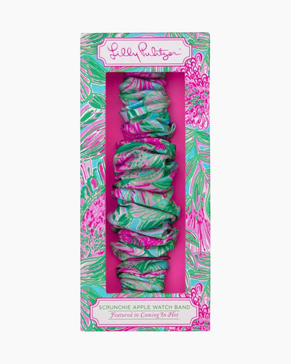 SCRUNCHIE APPLE WATCH BAND, COMING IN HOT