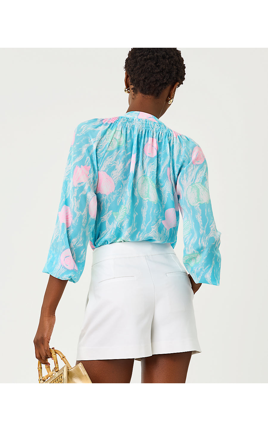 ELSA TOP, CAPRI BLUE SHELDEN