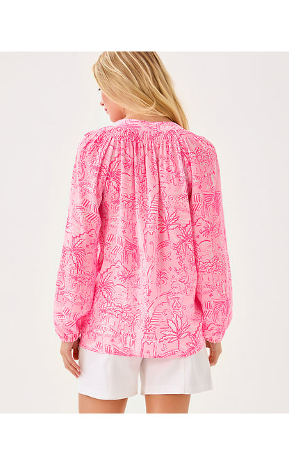 ELSA TOP, CONCH SHELL PINK PENNYS PLAYGROUND