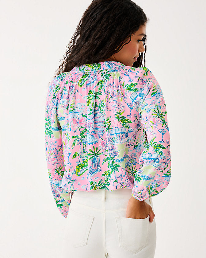 ELSA TOP, Conch Shell Pink Sunny Dee