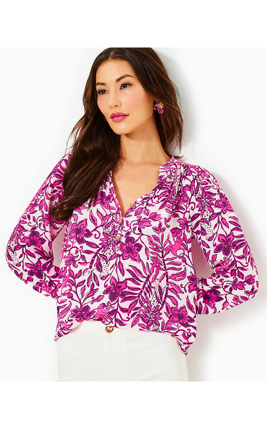 ELSA TOP, ELDERFLOWER BLOSSOM LIL ESCAPE PLAN