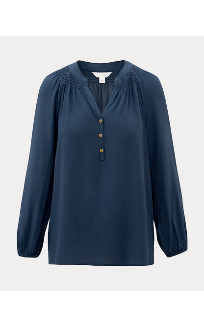 ELSA TOP, LOW TIDE NAVY
