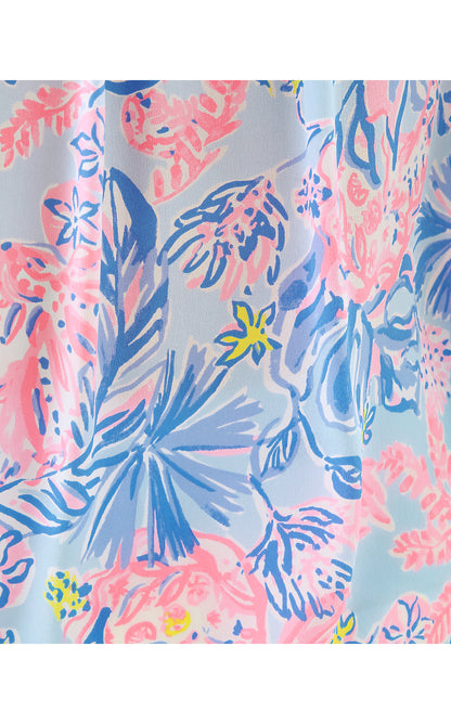 ELSA TOP, MULTI ELEPHANT SPLASH