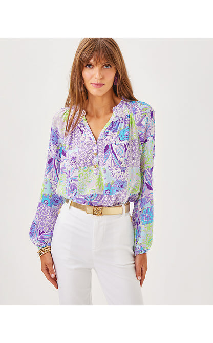 ELSA TOP, MULTI JUICY STORY PATCH