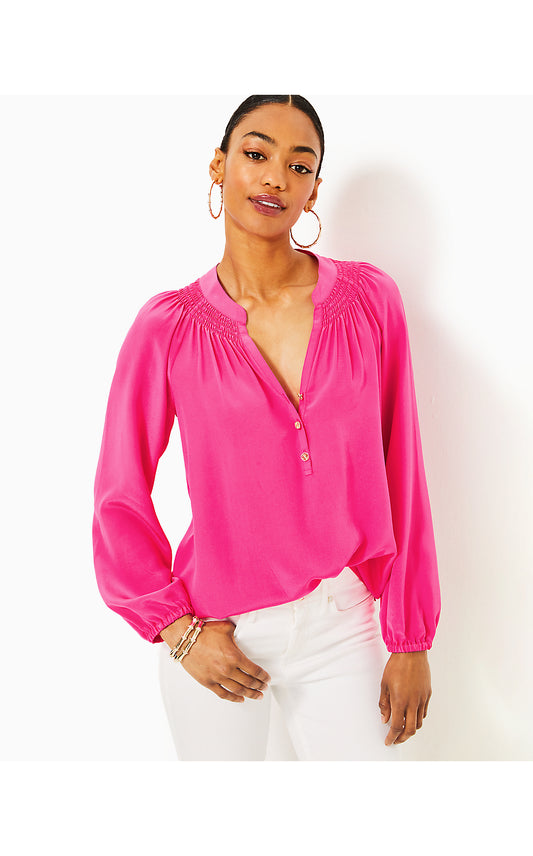ELSA TOP, PASSION FRUIT PINK