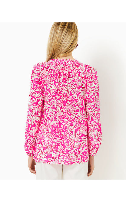 ELSA TOP, PASSION FRUIT PINK ABSOLUTELY FLAMAZING