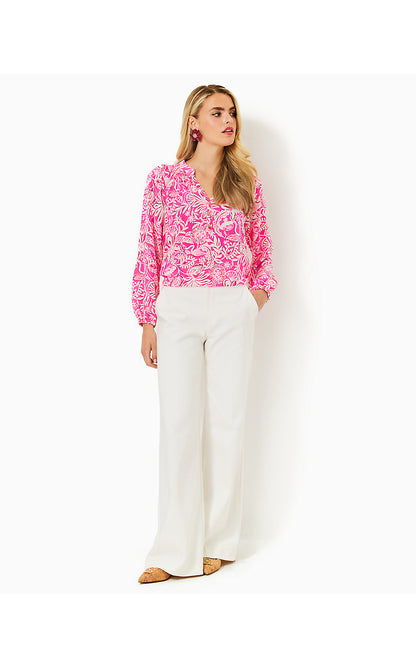 ELSA TOP, PASSION FRUIT PINK ABSOLUTELY FLAMAZING
