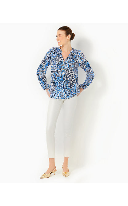 ELSA TOP, RESORT WHITE GIVE IT A WHIRL