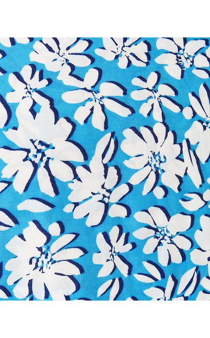 NATALIE COVERUP, LUNAR BLUE PALM BEACH PETALS