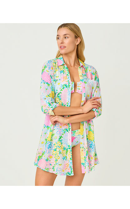 NATALIE COVERUP, MULTI LILLY GARDEN