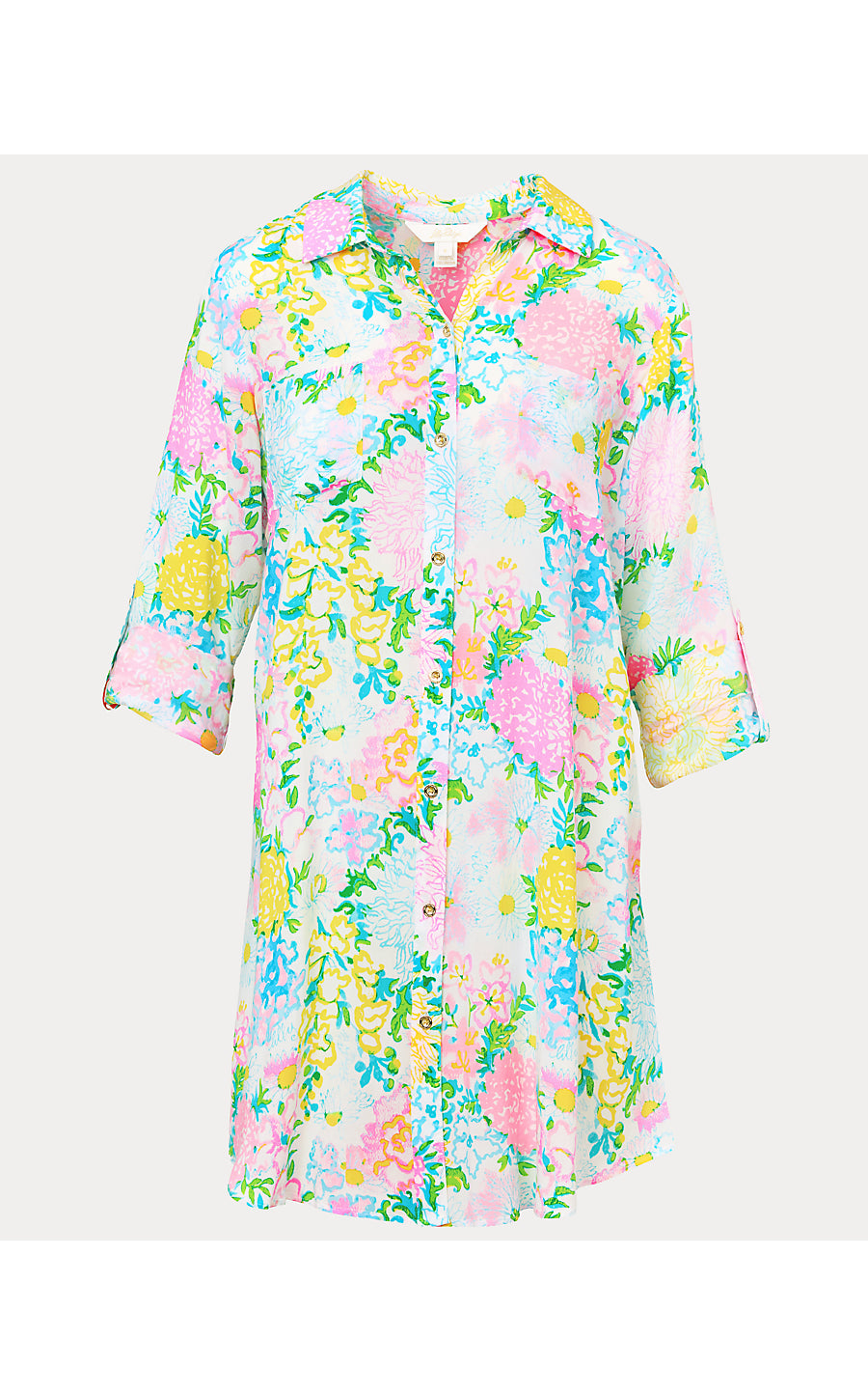 NATALIE COVERUP, MULTI LILLY GARDEN
