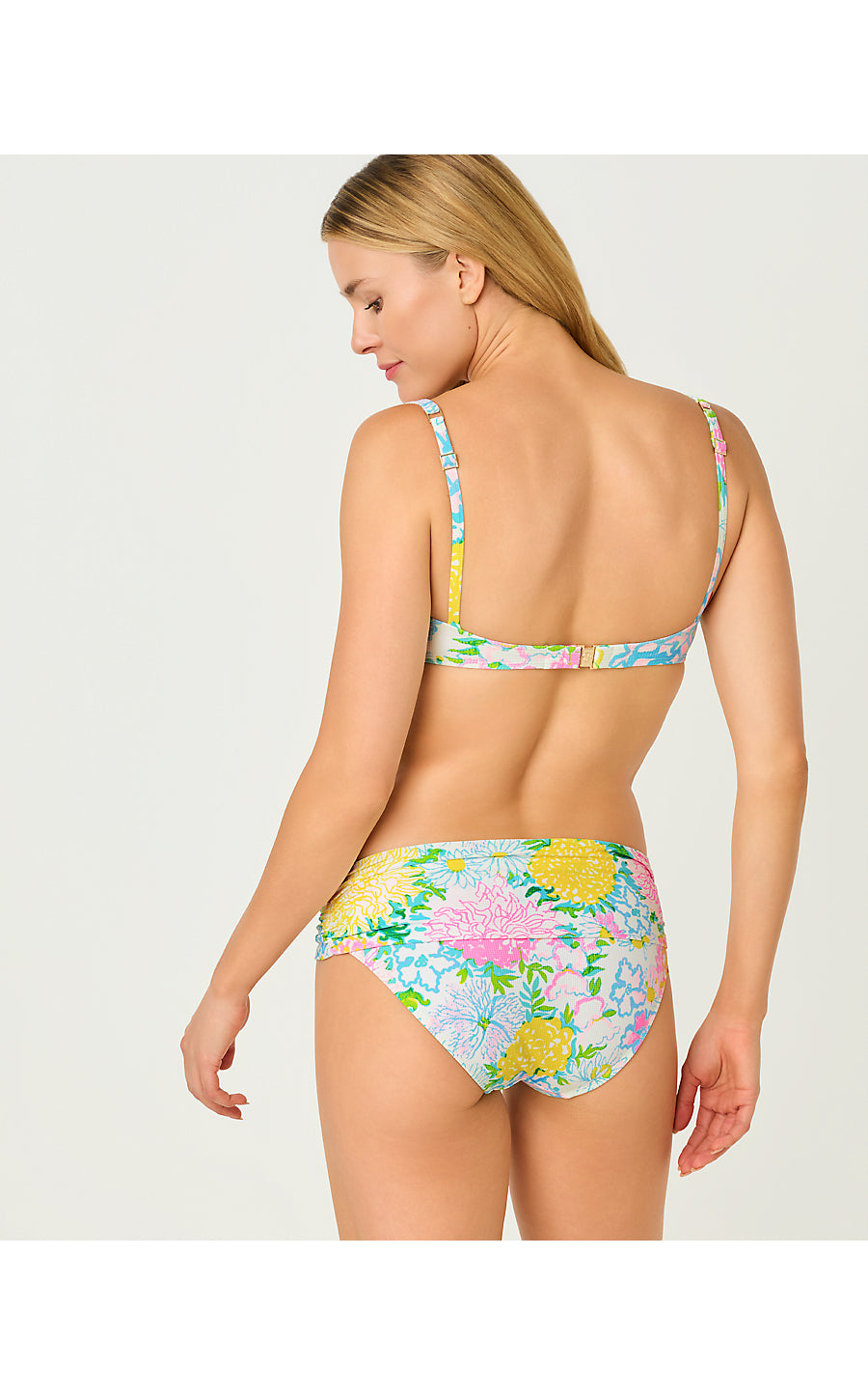 LAGOON SARONG HIPSTER BOTTOM, MULTI LILLY GARDEN