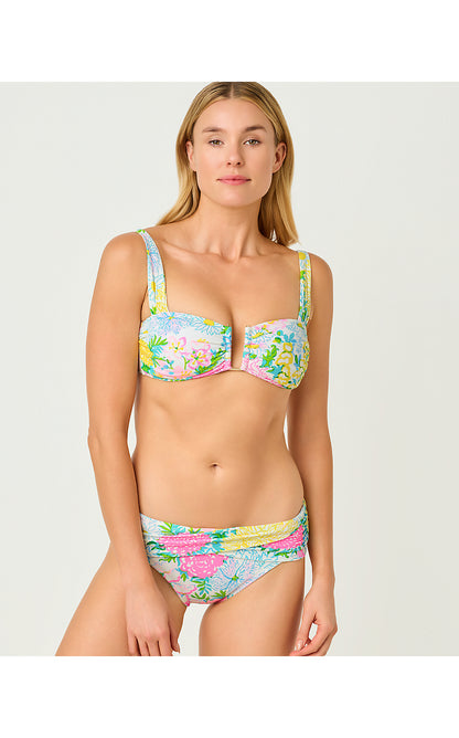 LAGOON SARONG HIPSTER BOTTOM, MULTI LILLY GARDEN
