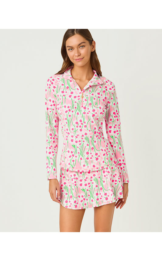 AILA SKORT UPF 50+, CONCH SHELL PINK LIL SUNNY DAISIES