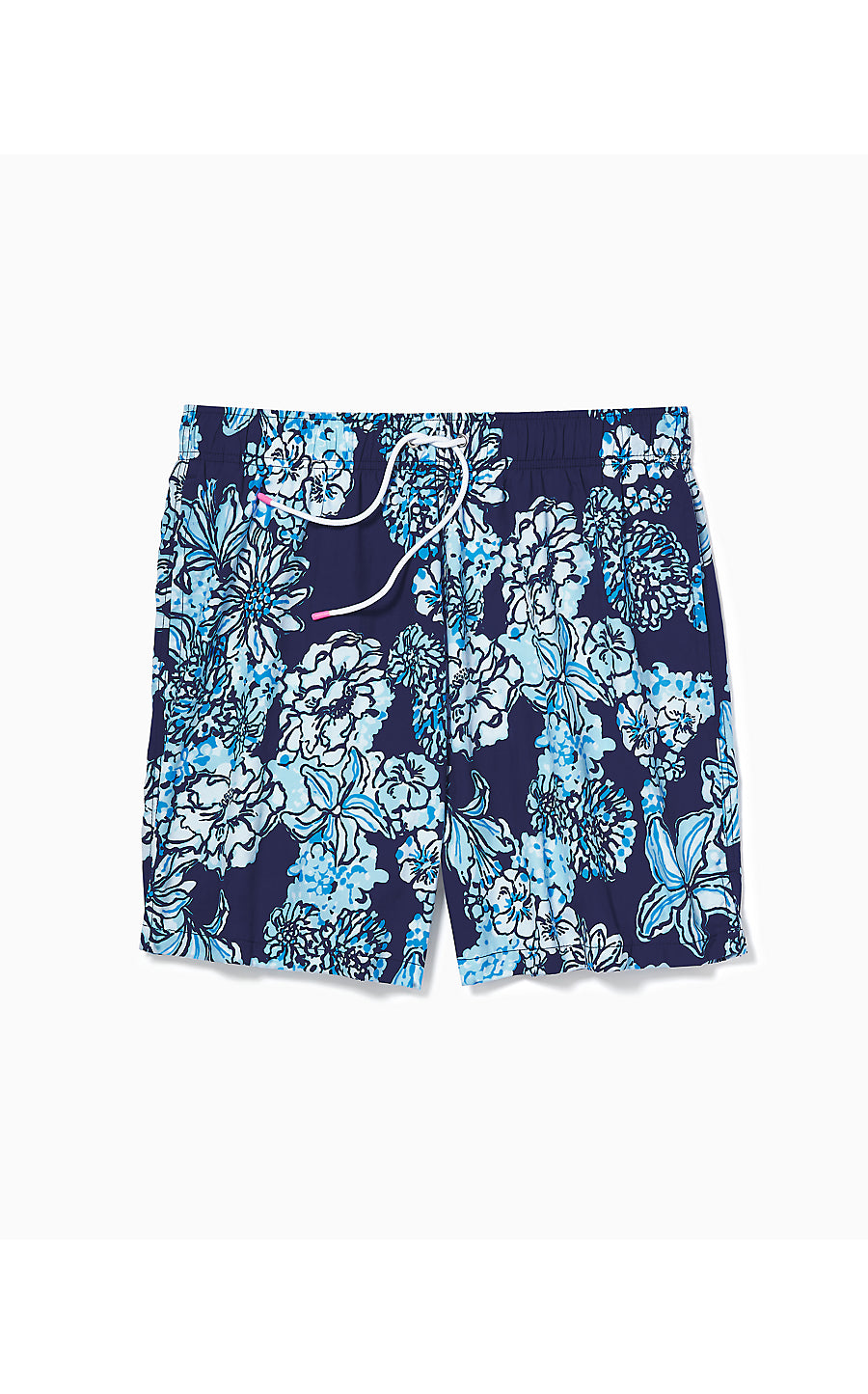 BOYS JUNIOR CAPRI TRUNK, LOW TIDE NAVY BOUQUET ALL DAY