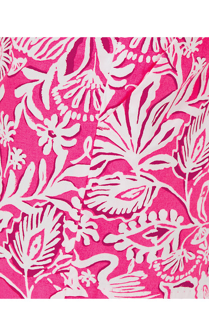 CALLAHAN STRETCH SHORT, PASSION FRUIT PINK ABSOLUTELY FLAMAZING
