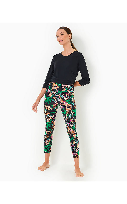 WEEKENDER HIGH RISE MIDI LEGGING, MULTI DANCING IN THE MOONLIGHT