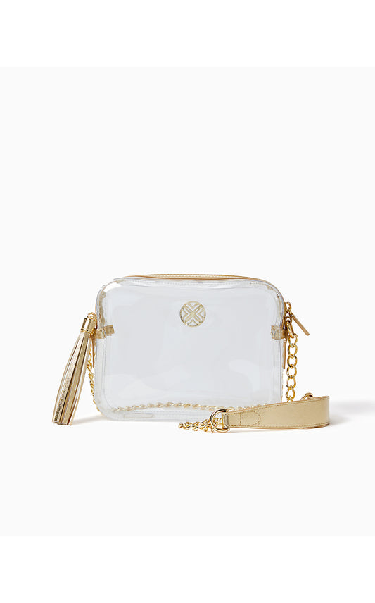 CLEAR CROSSBODY BAG, CLEAR