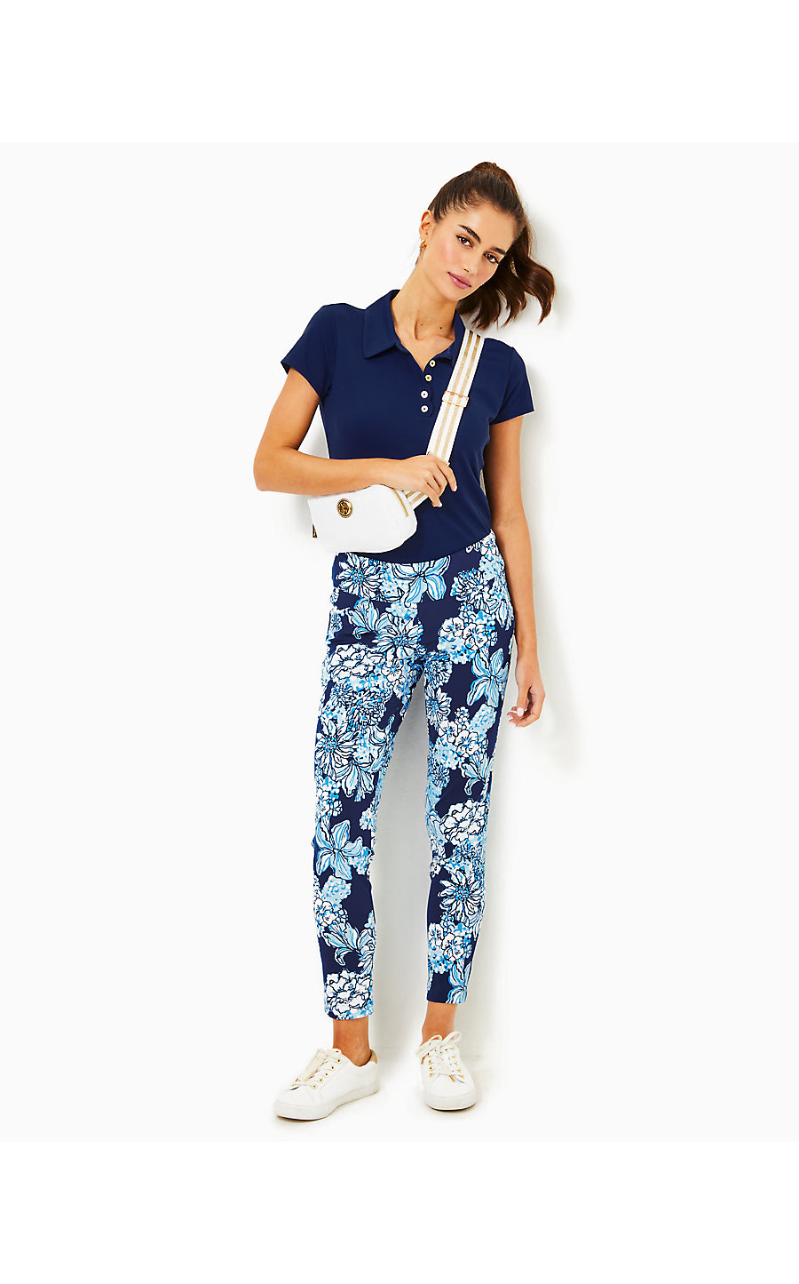 CORSO PANT UPF 50+, LOW TIDE NAVY BOUQUET ALL DAY GOLF