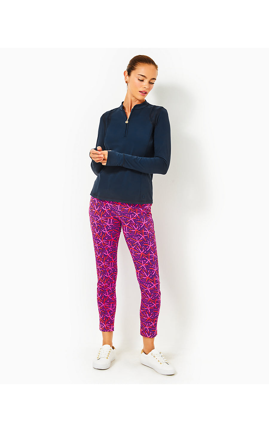 CORSO PANT UPF 50+, PASSION FRUIT PINK STAR SEARCHING GOLF