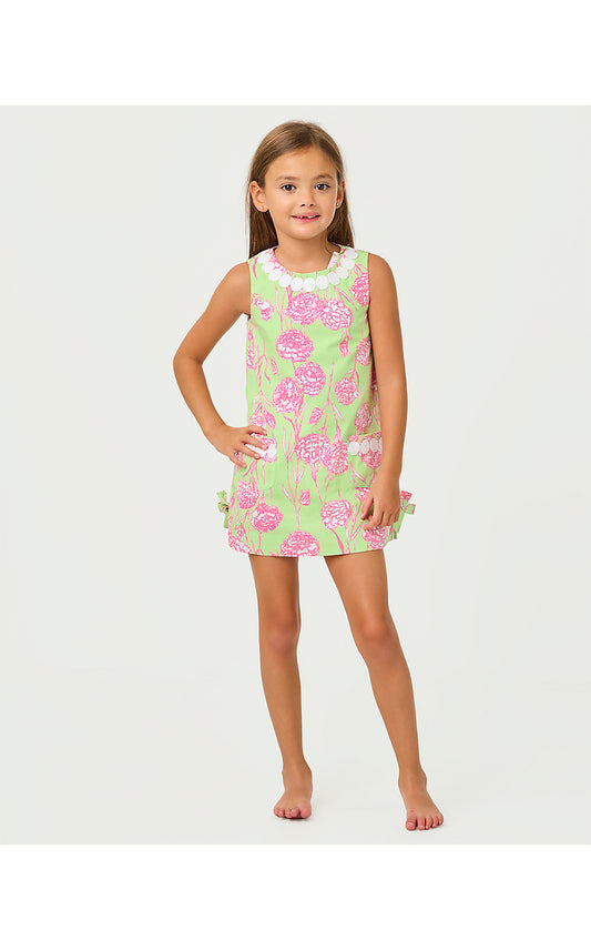 LITTLE LILLY CLASSIC SHIFT, PISTACHIO MACARON ALINA