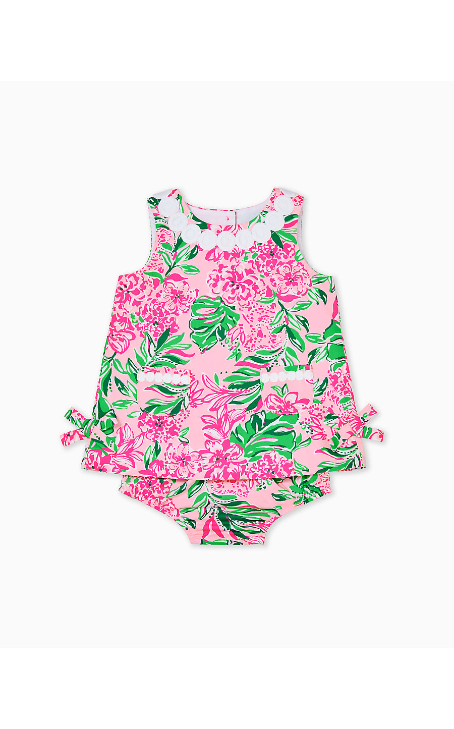 BABY LILLY SHIFT, CONCH SHELL PINK KOALA LA LA