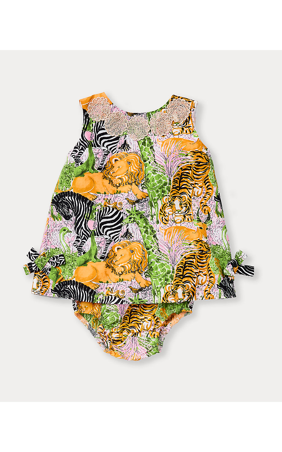 BABY LILLY SHIFT, MULTI LIL LILLYS ZOO
