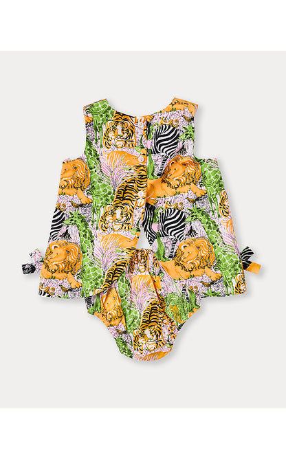 BABY LILLY SHIFT, MULTI LIL LILLYS ZOO