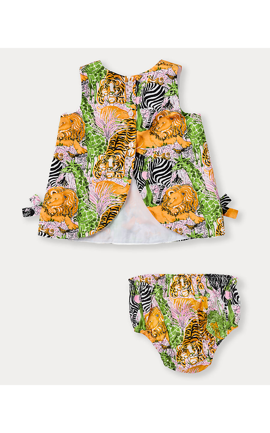 BABY LILLY SHIFT, MULTI LIL LILLYS ZOO