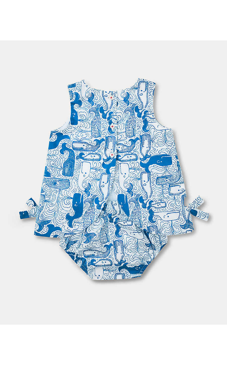 BABY LILLY SHIFT, NASSAU BLUE THAR SHE BLOWS