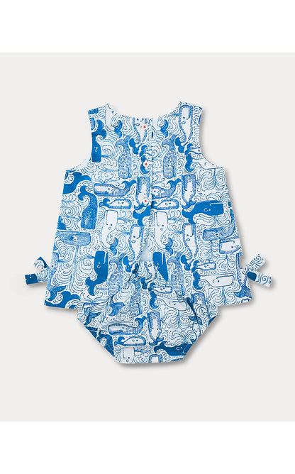 BABY LILLY SHIFT, NASSAU BLUE THAR SHE BLOWS