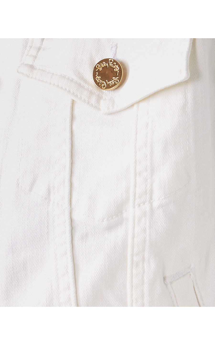 SEASPRAY DENIM JACKET, RESORT WHITE