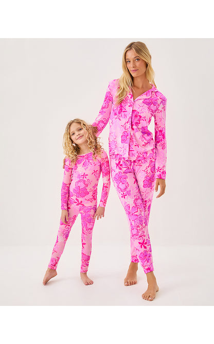 SAMMY PAJAMA SET, PARIGI PINK SUPPORTING SQUAD