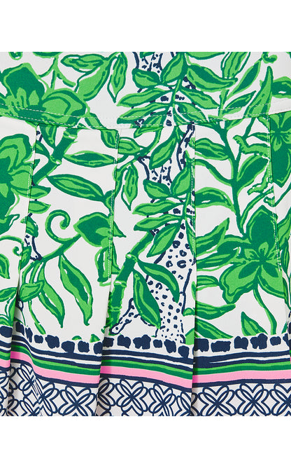 ANNORA SKORT UPF 50+, FIDDLE LEAF GREEN LIL ESCAPE PLAN ENGINEERED SKORT