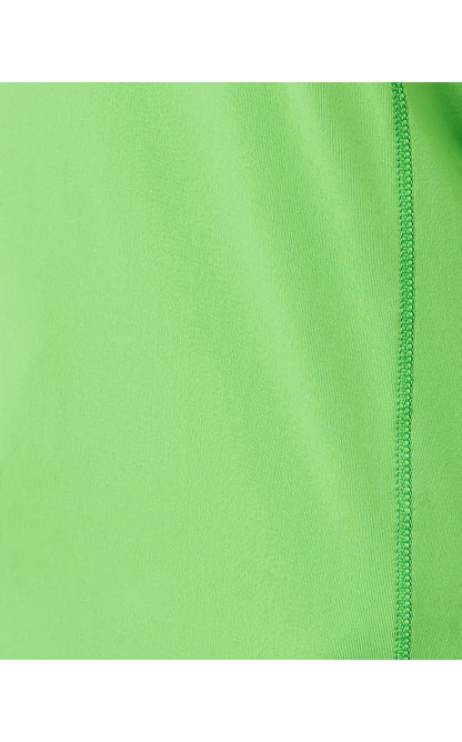 JUSTINE HALF ZIP UPF 50+, CHATEAU GREEN