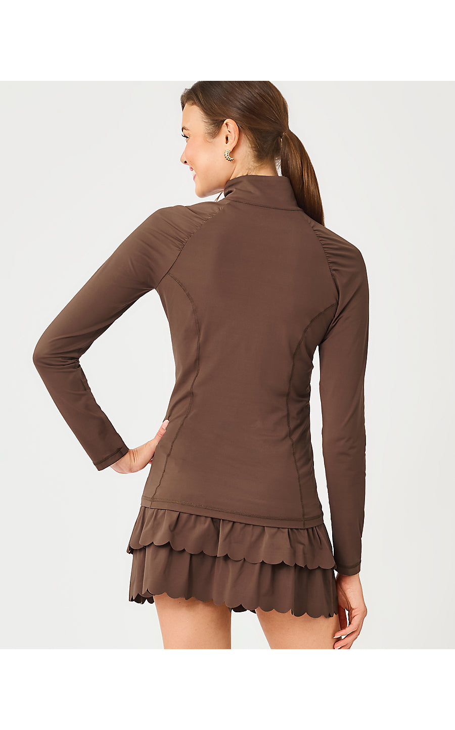 JUSTINE HALF ZIP UPF 50+, COCO BEACH