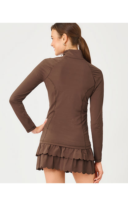 JUSTINE HALF ZIP UPF 50+, COCO BEACH